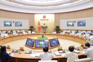 Phiên họp Chính phủ thường kỳ và hội nghị trực tuyến Chính phủ với các địa phương