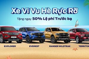 Ford Việt Nam và hệ thống đại lý ưu đãi cho khách hàng mua xe trong tháng 7/2023