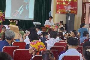 Nghệ An: Hủy kết quả trúng đấu giá 23 lô đất của cán bộ xã