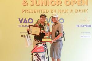 Giải vô địch golf nghiệp dư Nam và Nữ mở rộng 2023 tìm ra 2 nhà vô địch