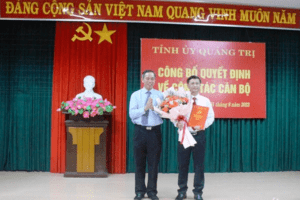 Quảng Trị điều động, bổ nhiệm nhân sự Sở TN&MT và huyện Hướng Hóa