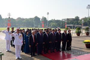 Lãnh đạo Đảng, Nhà nước vào Lăng viếng Chủ tịch Hồ Chí Minh nhân dịp Quốc khánh 2/9