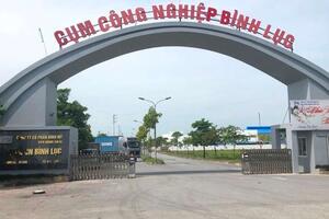 Hà Nam phát triển cụm công nghiệp phù hợp với mục tiêu chung