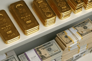Giá vàng quay đầu giảm, USD tăng phiên thứ 3 liên tiếp