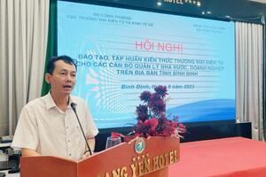 Bộ Công Thương đào tạo nguồn nhân lực thương mại điện tử cho Bình Định