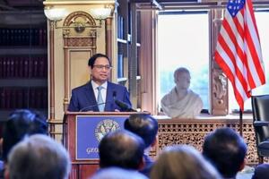 Thủ tướng tới thăm và phát biểu chính sách tại Đại học Georgetown