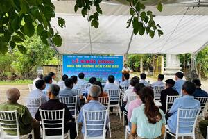 Công ty cổ phần TNH99 Việt Nam tài trợ xây dựng nhà Bái Đường đền Cẩm Bào – Di tích lịch sử - Văn hóa cấp Tỉnh