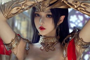 Mỹ nhân cosplay thành Mỹ Đỗ Toa Nữ Vương cực kỳ hút hồn