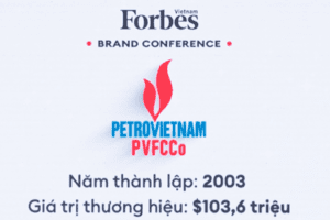PVFCCo – Top 25 thương hiệu công ty hàng tiêu dùng cá nhân và công nghiệp dẫn đầu Việt Nam năm 2023