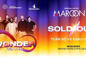 Vé bán sớm 8Wonder “bốc hơi” nhanh chóng, fan Maroon 5 lại đua săn vé chính thức