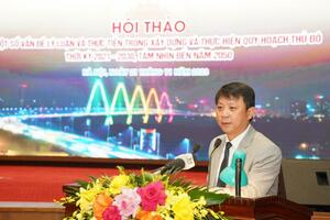Tuân thủ nhận thức “lưng tựa Ba Vì, mặt hướng sông Hồng”