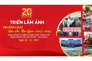 Nhiều hoạt động chào mừng kỷ niệm 20 năm thành lập quận Hoàng Mai