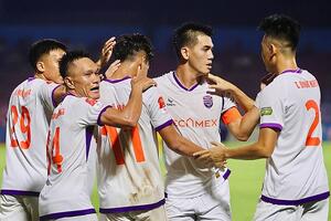 Bảng xếp hạng vòng 5 V-League 2023/2024 ngày 11/12: Bình Dương áp sát ngôi đầu, Sông Lam Nghệ An gây thất vọng