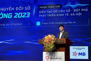 Diễn đàn Chuyển đổi số - Hải Phòng 2023: Kiến tạo dữ liệu số, đột phá phát triển kinh tế, xã hội