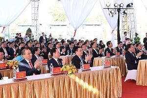 Chủ tịch Quốc hội Vương Đình Huệ dự Lễ khởi công dự án nhà ở xã hội đầu tiên tại Hải Phòng