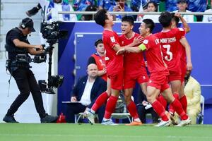 AFC ấn tượng với màn trình diễn của đội tuyển Việt Nam trước Nhật Bản