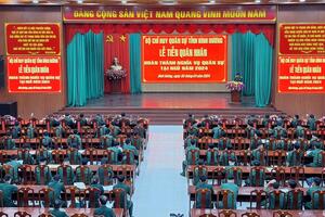 Tiễn quân nhân hoàn thành nghĩa vụ quân sự năm 2024