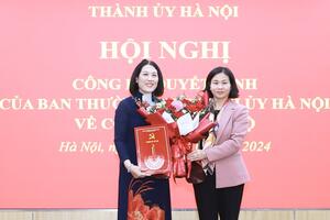 Đồng chí Nguyễn Thị Vân được bổ nhiệm Giám đốc Tổng Công ty Du lịch Hà Nội