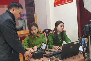 Hà Nội: Làm việc xuyên Tết thu nhận hồ sơ cấp căn cước và tài khoản định danh điện tử