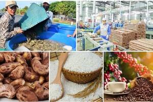 Nông, thuỷ sản tiếp tục là điểm sáng trong bức tranh xuất khẩu