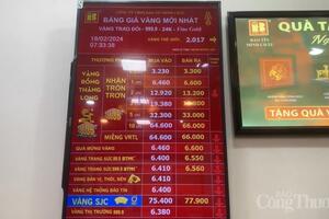 Vàng nhẫn tròn trơn "lên ngôi" trong ngày vía Thần Tài 2024