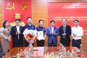 Trên 330 triệu USD vốn FDI đầu tư vào 2 dự án tại Quảng Ninh