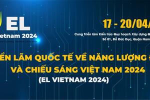 Sắp diễn ra Triển lãm quốc tế về năng lượng điện và chiếu sáng Việt Nam