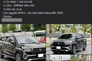 Mới chạy 2.000 km, Toyota Veloz Cross 2023 đã rao bán lại với giá ngỡ ngàng