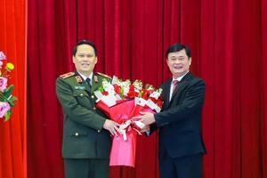 Thăng cấp hàm lên Thiếu tướng, giao trọng trách mới cho Giám đốc Công an tỉnh Nghệ An