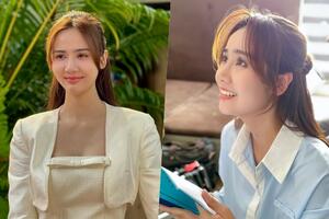 Lần đầu đóng tình cảm với Mạnh Trường, Phan Minh Huyền: Trên phim thế thôi!