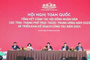Hôm nay, diễn ra Hội nghị toàn quốc tổng kết công tác HĐND