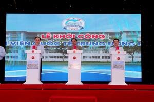 Thủ tướng Phạm Minh Chính dự lễ khởi công Bệnh viện Quốc tế tại Thừa Thiên Huế