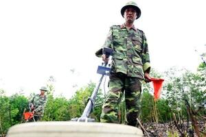 Hà Giang: Nỗ lực rà phá bom mìn để trả lại mặt bằng sạch tuyến biên giới