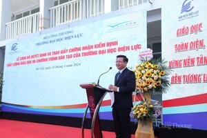 Thêm 6 ngành đào tạo của EPU được chứng nhận kiểm định chất lượng giáo dục