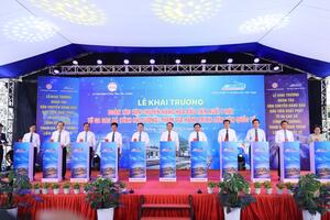 Khai trương đoàn tàu liên vận quốc tế đầu tiên từ ga Cao Xá
