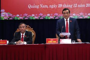 Trình Thủ tướng nhân sự làm quyền chủ tịch UBND tỉnh Quảng Nam