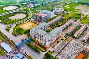 Toàn cảnh khu nhà ở xã hội có giá từ 225 triệu đồng/căn, giá thuê từ hơn 1 triệu đồng/tháng