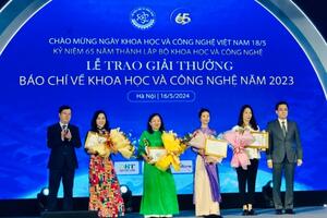 Nhiều điểm mới tại Giải thưởng báo chí về KH&CN năm 2023
