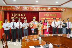 Bổ nhiệm 2 Trưởng phòng giữ chức Phó Trưởng Ban Nội chính Tỉnh ủy, Phó Hiệu trưởng