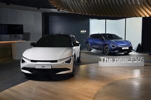 Cận cảnh xe điện Kia EV6 2025 vừa ra mắt