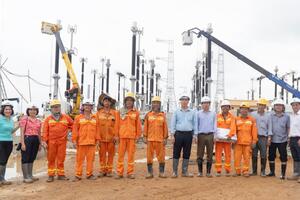 Trạm biến áp 500kV Thanh Hóa tăng tốc về đích