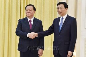 Quan hệ hợp tác Việt Nam - Trung Quốc đang phát triển rất tốt đẹp