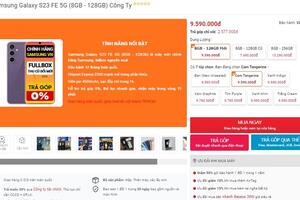 Samsung Galaxy S23 FE giảm giá mạnh, bỗng chốc trở thành bom tấn cao cấp, iPhone 15, Xiaomi 13T lo sốt vó
