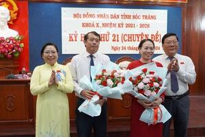 Ông Nguyễn Văn Khởi được bầu giữ chức Phó Chủ tịch UBND tỉnh Sóc Trăng