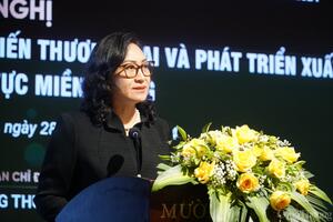 Thứ trưởng Phan Thị Thắng dự Hội nghị Xúc tiến thương mại, xuất nhập khẩu khu vực miền Trung