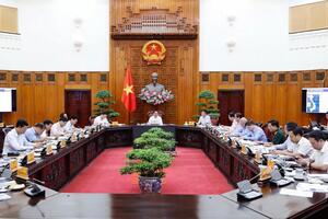 Thủ tướng chủ trì cuộc họp về chủ trương đầu tư đường sắt tốc độ cao Bắc-Nam