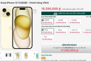 Giá đập hộp iPhone 15 fullbox siêu sale kịch sàn, sẵn sàng đón tân sinh viên vào hành trình mới đầy thú vị