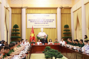 Công bố lệnh của Chủ tịch nước về 6 Luật mới được Quốc hội thông qua