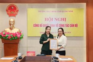 Bổ nhiệm nhiều lãnh đạo mới tại Quảng Ninh, Hải Phòng
