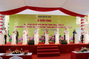 Đồng loạt khởi công nhiều dự án chào mừng Đại hội Đảng các cấp